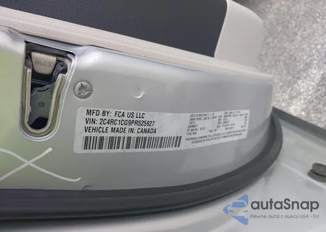 2023 Chrysler Voyager Lx из США, поврежденный, VIN 2C4RC1CG9PR525927